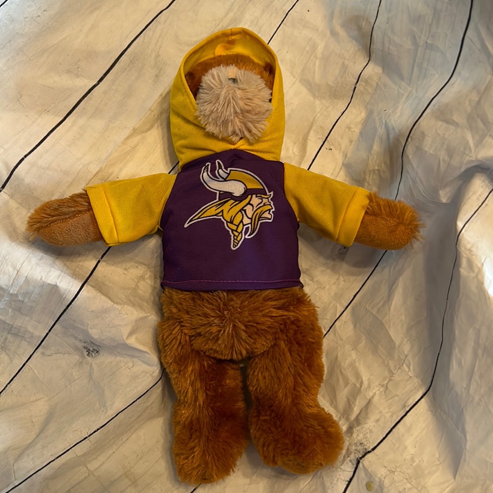 Vikings plush bear